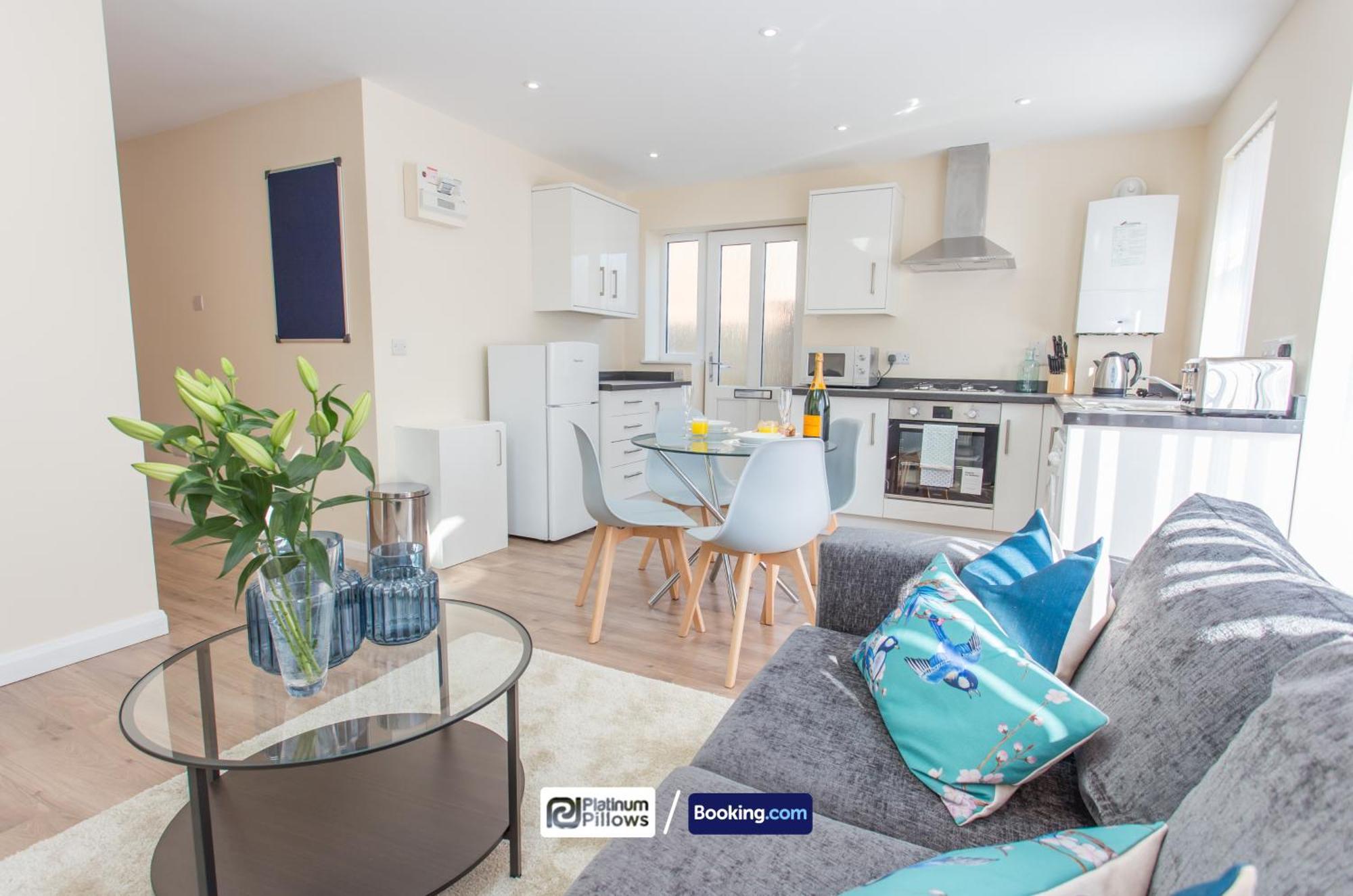 Modern Oxford 2 Bedroom Apartments, Near John Radcliffe Hospital, Weekly & Monthly Deals Экстерьер фото